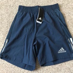 Adidas own the run shorts
